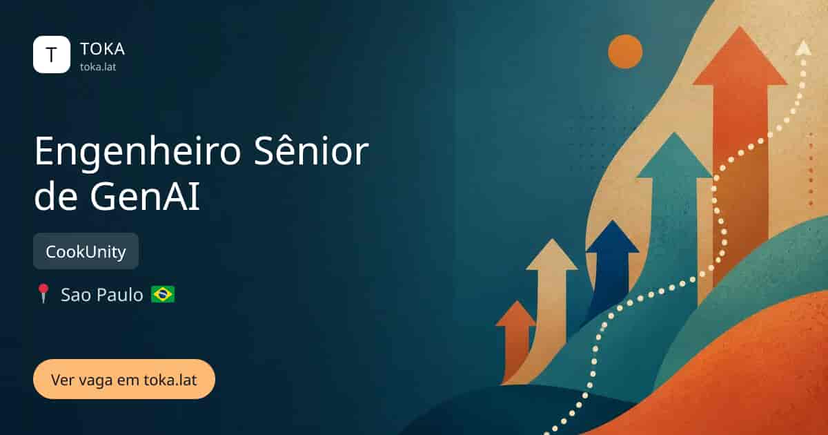 Vaga de Engenheiro sênior de genai em Sao Paulo, Brasil — CookUnity