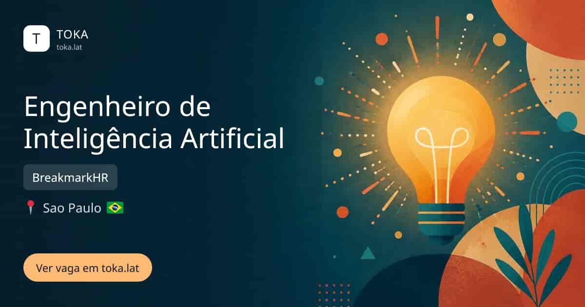 Vaga de Engenheiro de inteligência artificial em Sao Paulo, Brasil — BreakmarkHR