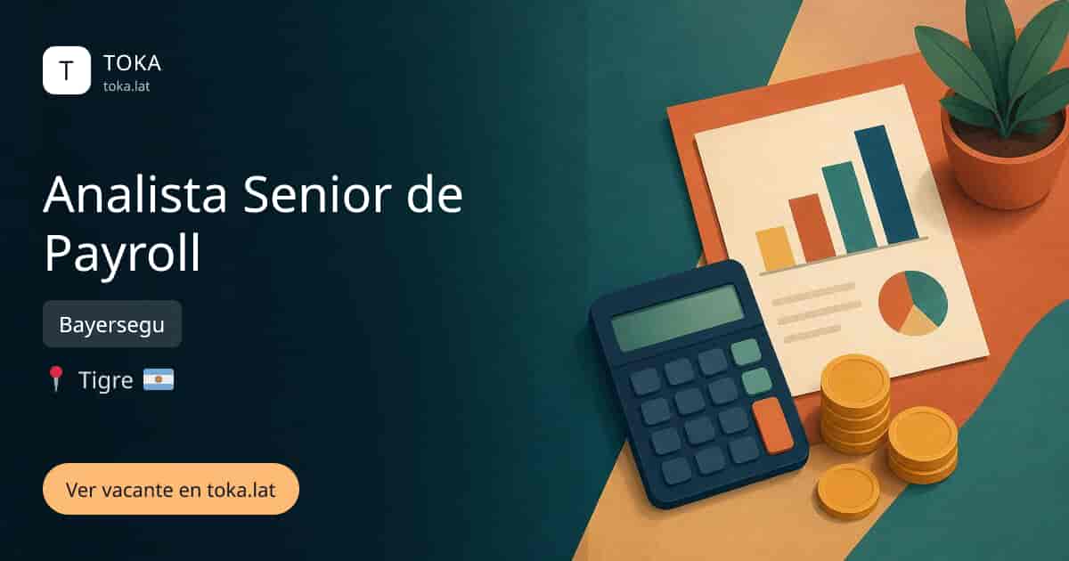 Vacante de Analista senior de payroll en Tigre, Argentina — Bayersegu